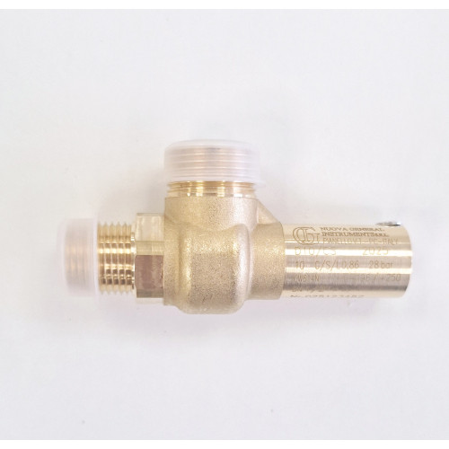 Nuova General Pressure Relief Valve D10/CS (1/2" inlet x 3/4"G outlet) Refrigerant28Bar, Includes UKCA + CE IV Declaration of Conformity