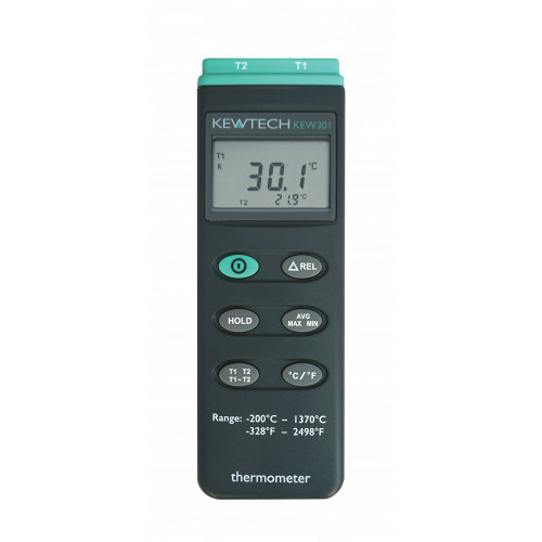 Kewtech Thermometer Dual Input 200C-1370C (without calibration)