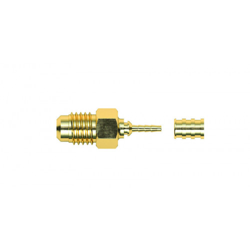 GOMAX QUADRA DN2 1/4" Male Flare Connector Crimped